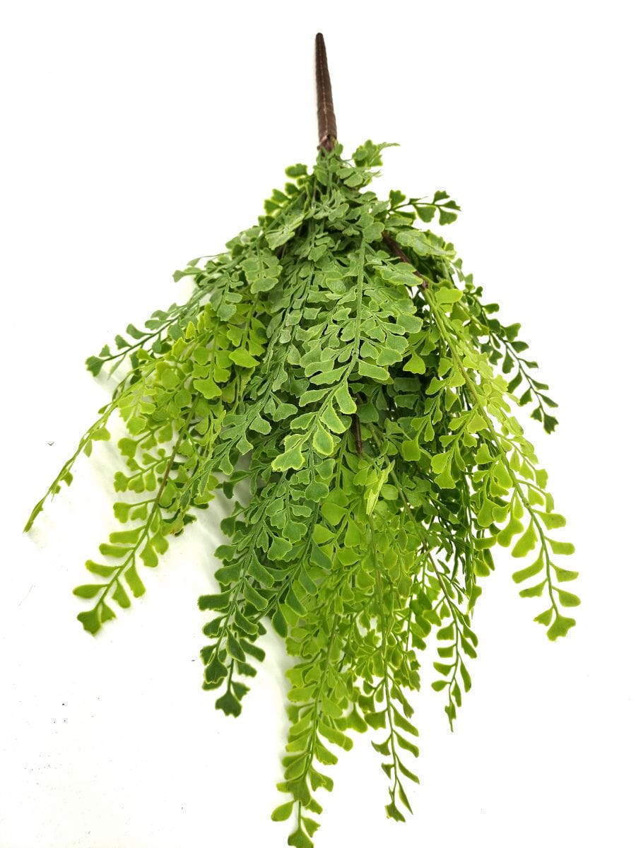 Single Branch 9 Leaves 32cm Artificial Ginkgo Fern Bunches
