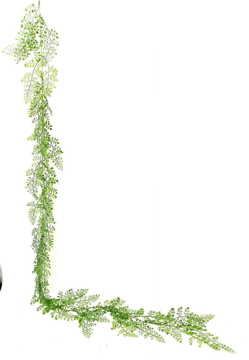 3 Branches 43 leaves 80cm Artificial Adiantum Hanging Rattan Ferns