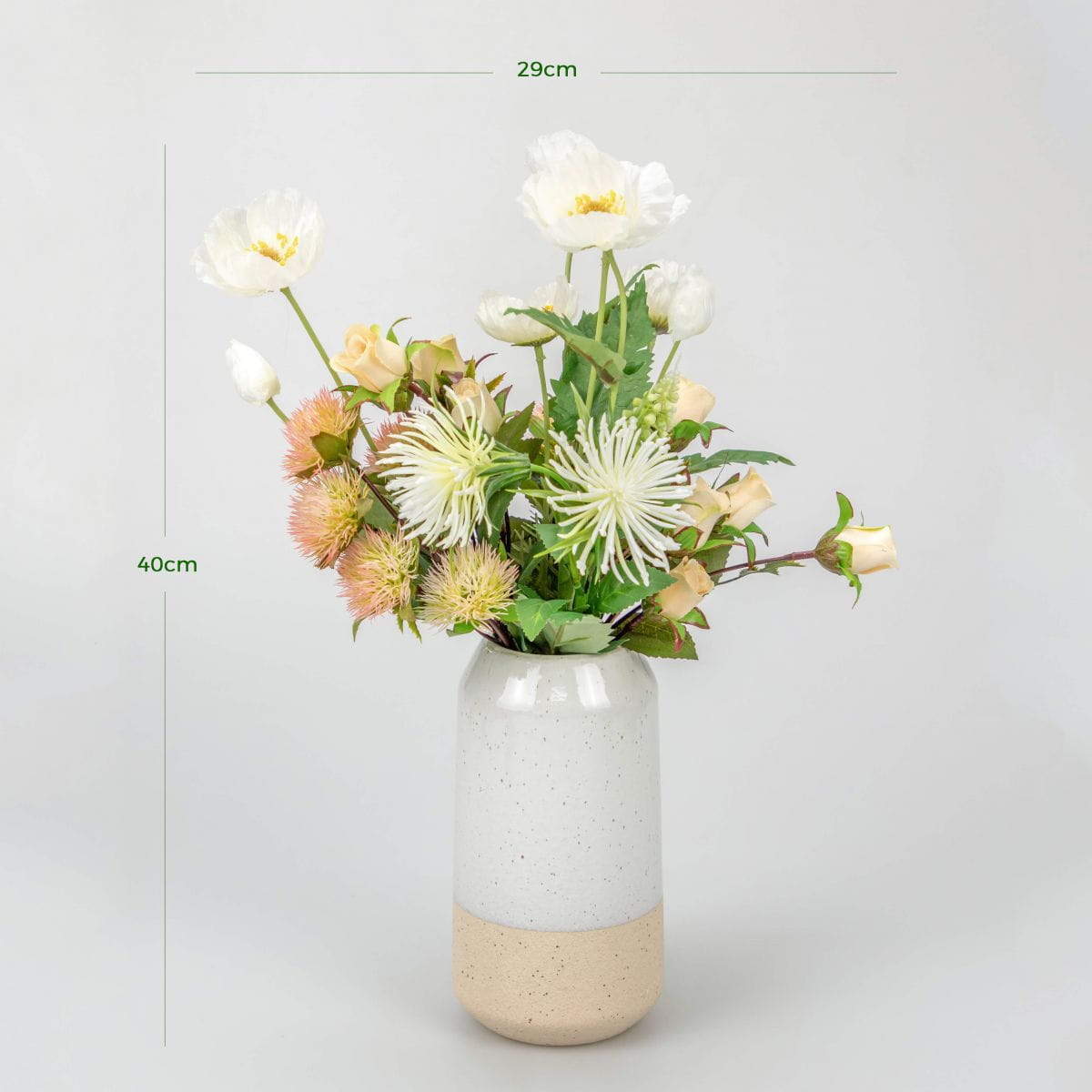 Flower Arrangement With Vase For Home Decorations Flower Arrangement With Vase For Home Decorations