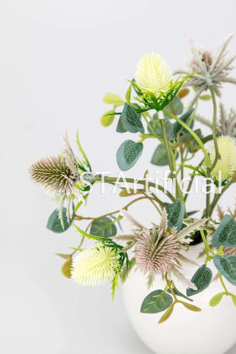 Detail of Thistle Deco Arrangement Detail of Thistle Deco Arrangement