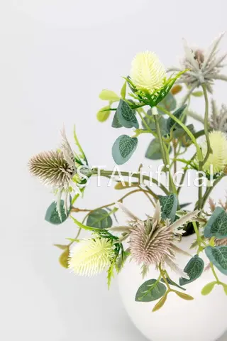 Detail of Thistle Deco Arrangement
