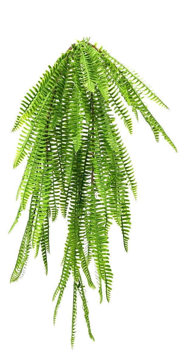 3 Branches 43 leaves Artificial Boston Hanging Rattan 80cm