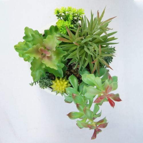 Manmade Fashion Potted Succulent Arrangement, 30CM