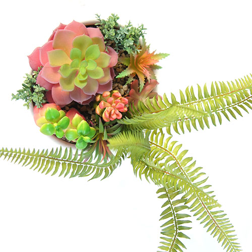 Faux Fashion Succulent Arrangement, 28 CM