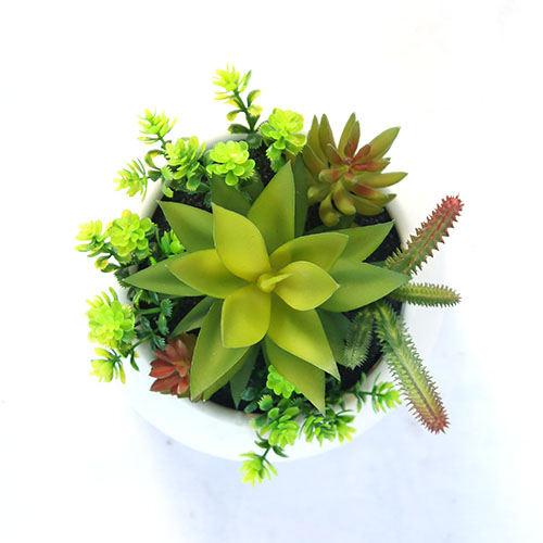 Artificial Lifelike Succulent Plant Factory Wholesale, 18CM