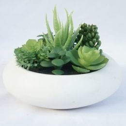 Faux Mini Succulent Plant 15CM