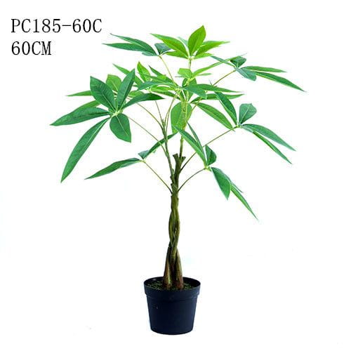 Artificial Potted Guiana Chestnut Bonsai, 60CM