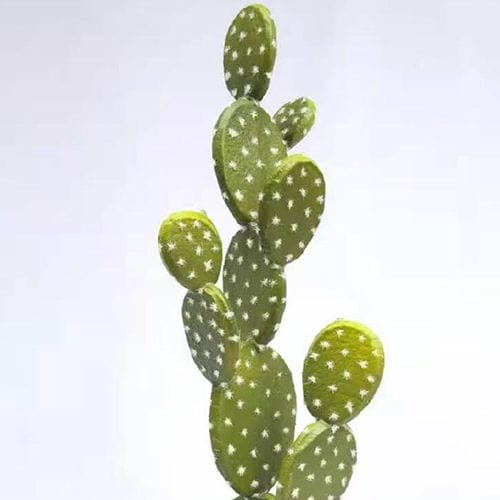 Faux Barbary Fig Cactus 52 CM