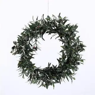 Faux Olive Wreath