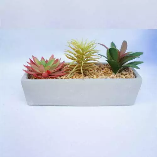 Artificial Mini Succulent Table Plants , 12CM