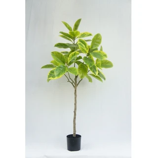 Artificial Lifelike Ficus Altissima, 150CM