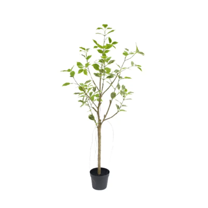 Potted Indoor Faux Ficus Tree, 90 CM