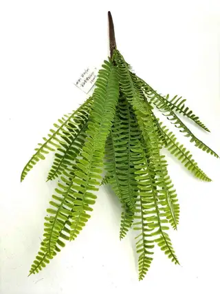 25 leaves Artificial Boston Fern Leaf bunches 50cm
