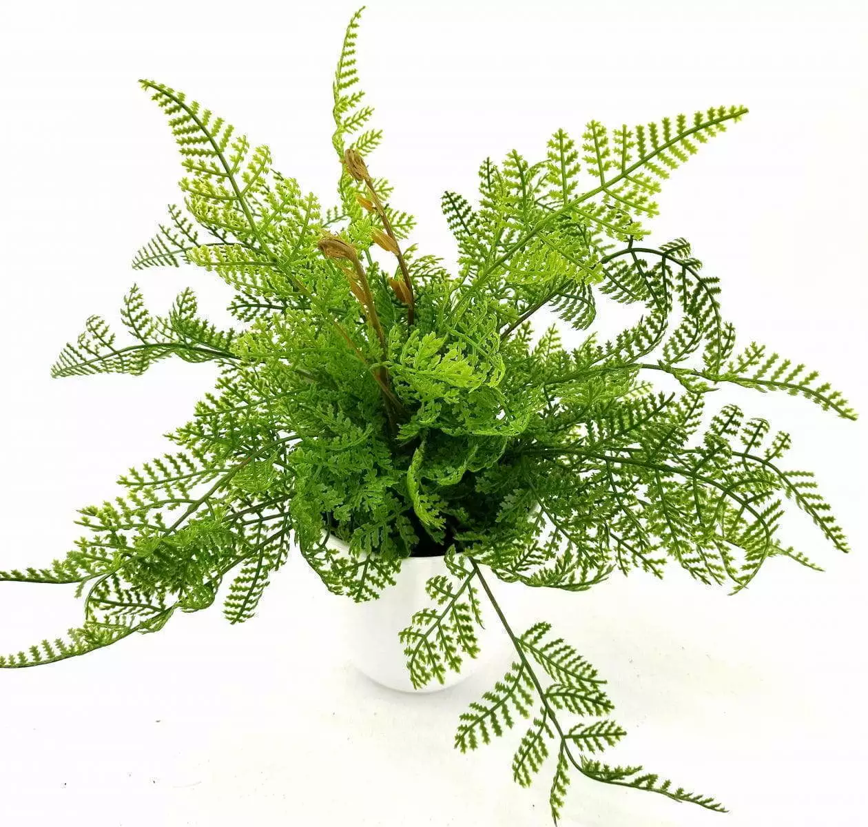 Single Branch 9 Leaves 28cm Artificial Adiantum Venustum Bonsai Ferns