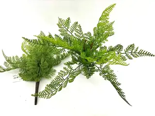 Single Branch 9 Leaves 32cm Artificial Adiantum Venustum Fern Bunches