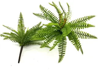 25 leaves Artificial Boston Fern Leaf bunches 50cm