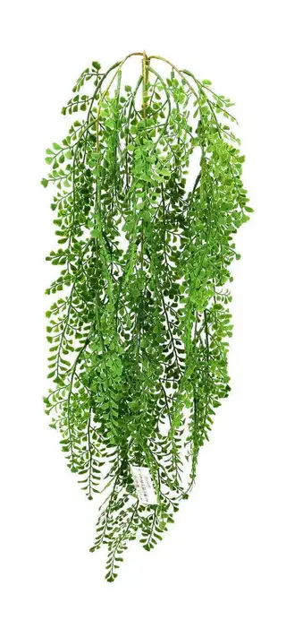 3 Branches 43 leaves 80cm Artificial Ginkgo Hanging Rattan Ferns