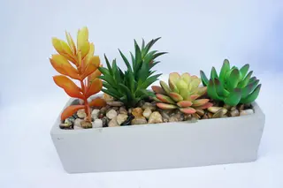 Artificial Succulents Fake Plants with Pots for Home and Office Decoration Artificial Succulents Fake Plants with Pots for Home and Office Decoration