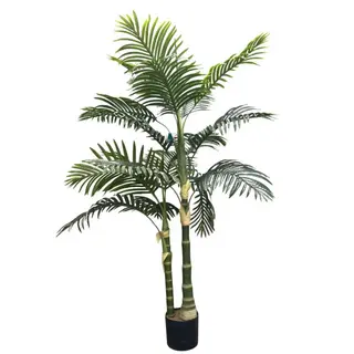 Artificial Fland Golden Palm Tree (KD) – 150cm & 180cm Faux Tropical Palm for Commercial Interiors Artificial Fland Golden Palm Tree (KD) – 150cm & 180cm Faux Tropical Palm for Commercial Interiors