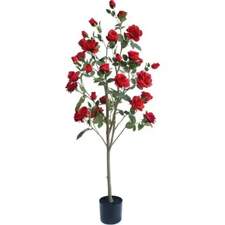 Artificial Rose Tree with Flowers – Elegant Faux Tree for Wholesale Decor Projects