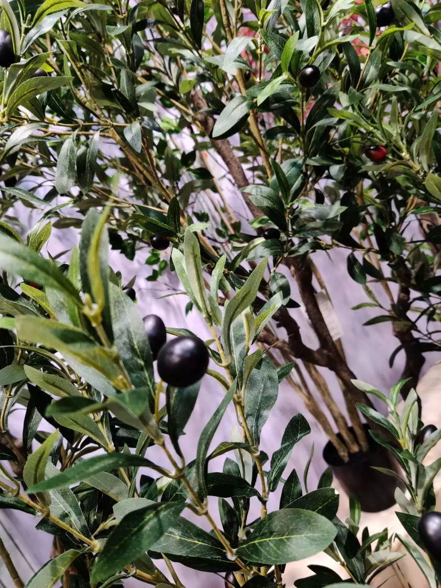 High Simulation Artificial Olive Tree Decorative Plant