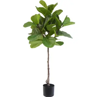 Realistic Artificial Fiddle Leaf Fig Tree, 120cm
