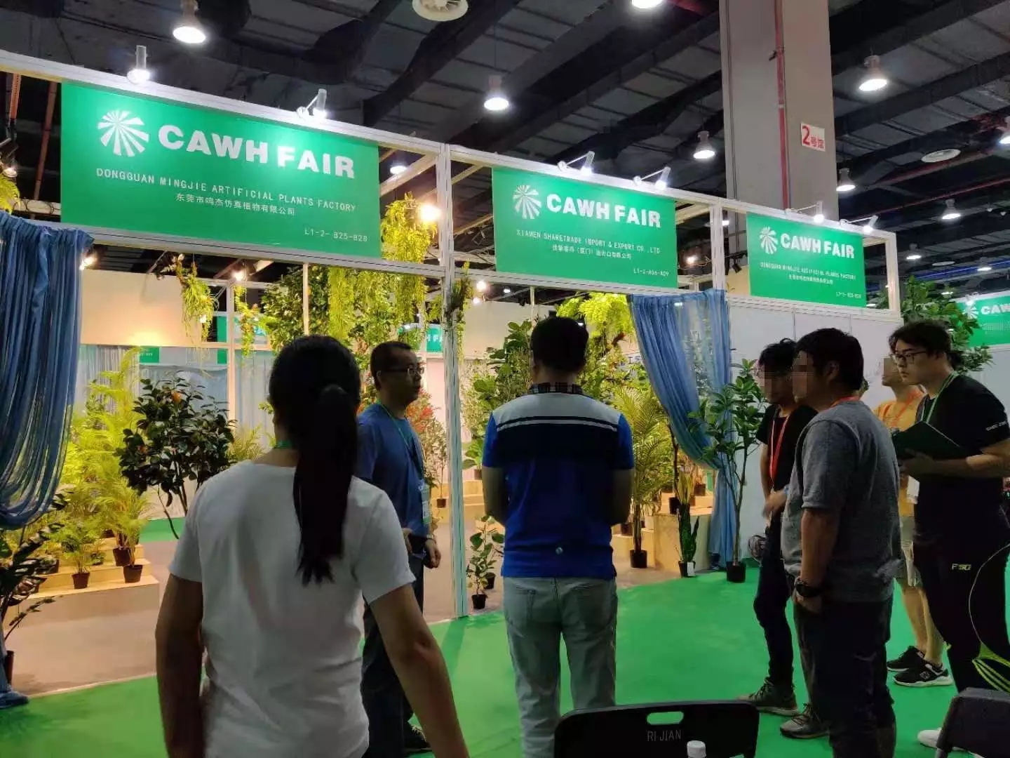 2019 CAWH Fair Guangzhou China Import and Export World Fair Sharetrade Artificial Plants