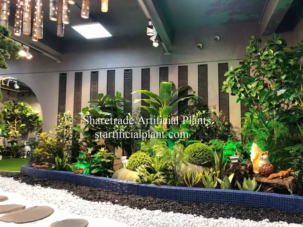 New Showroom - Sharetrade artificial plant and tree - A leading Chinese interior and outdoor landscape manufacturer