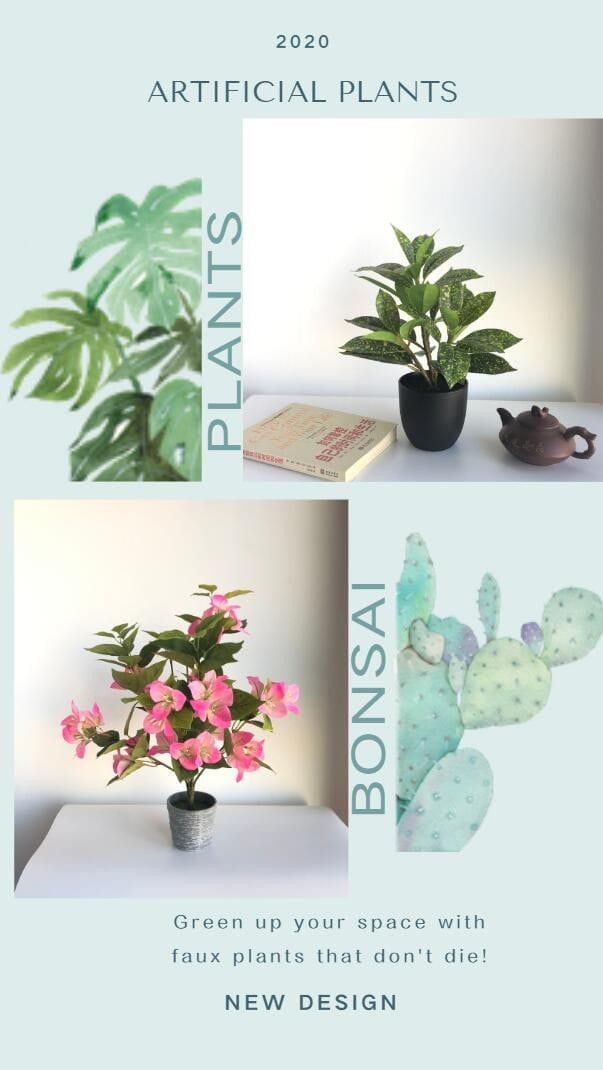 To make all your faux plant dreams come true!