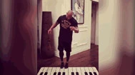 Dwayne 'The Rock' Johnson Favors the Giant Piano Mat SLW988