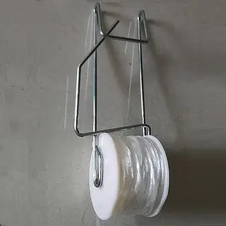 Tomato Roller Hooks, Hot Galvanized, 18M PP Raffia Twine