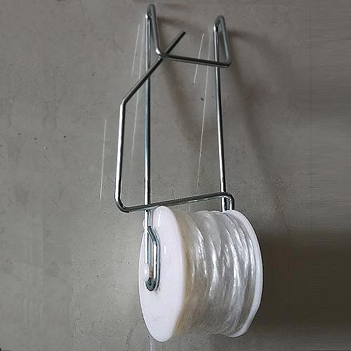 Tomato Roller Hooks, Hot Galvanized, 18M PP Raffia Twine