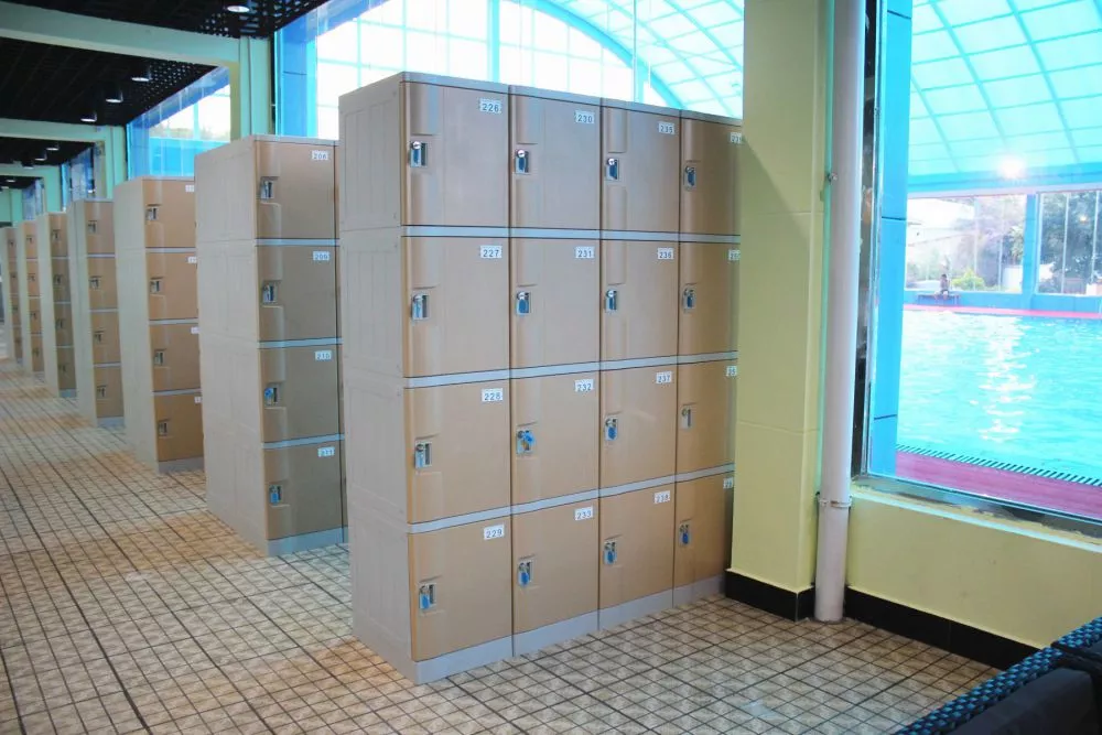 T-382S ABS plastic locker used as swimming pool lockers school lockers