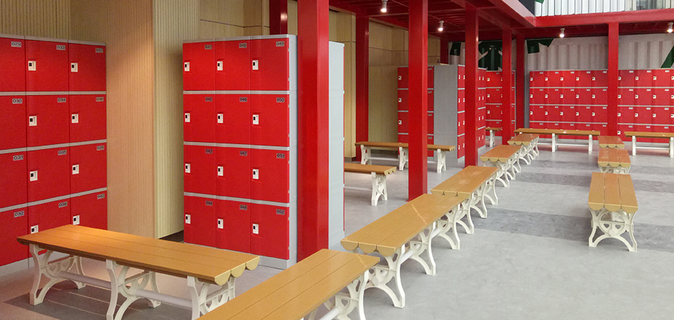 T-382S RFID locker used as outdoor storage lockers