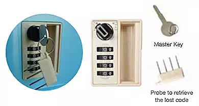 4-digit-code-lock-with-master-key-and-probe