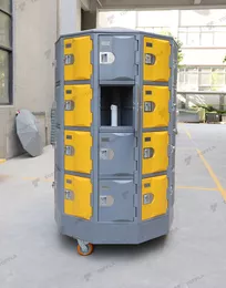 Shipping news: TOPPLA ABS HDPE Plastic Heavy Duty Lockers Export to Europe