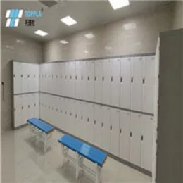 TOPPLA ABS Plastic Lockers with White Door Colors