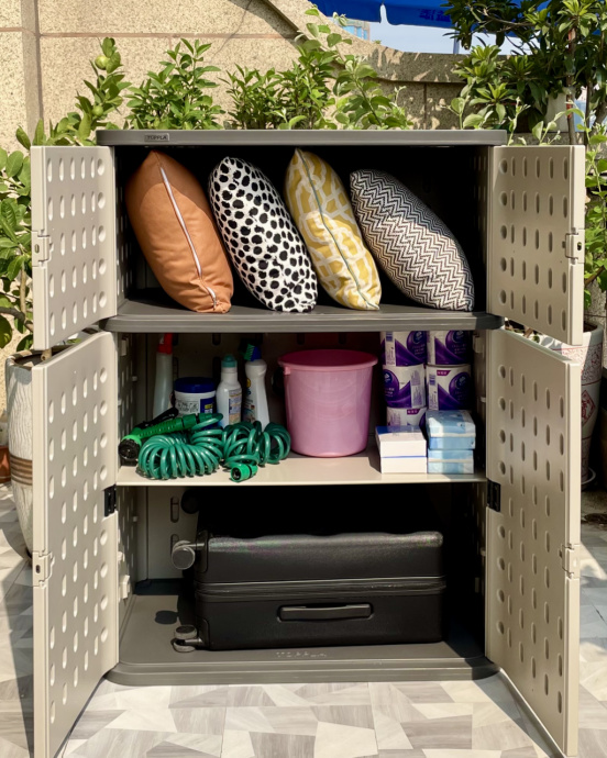 Multi-functional Garden Storage Lockers