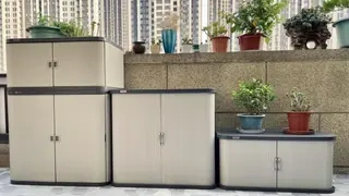 Multi-functional Garden Storage Lockers