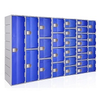 Spacious Heavy Duty Plastic Lockers