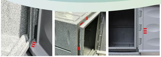  Waterproof Plastic Lockers