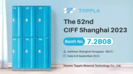 Toppla Locker attending The 52nd CIFF Shanghai