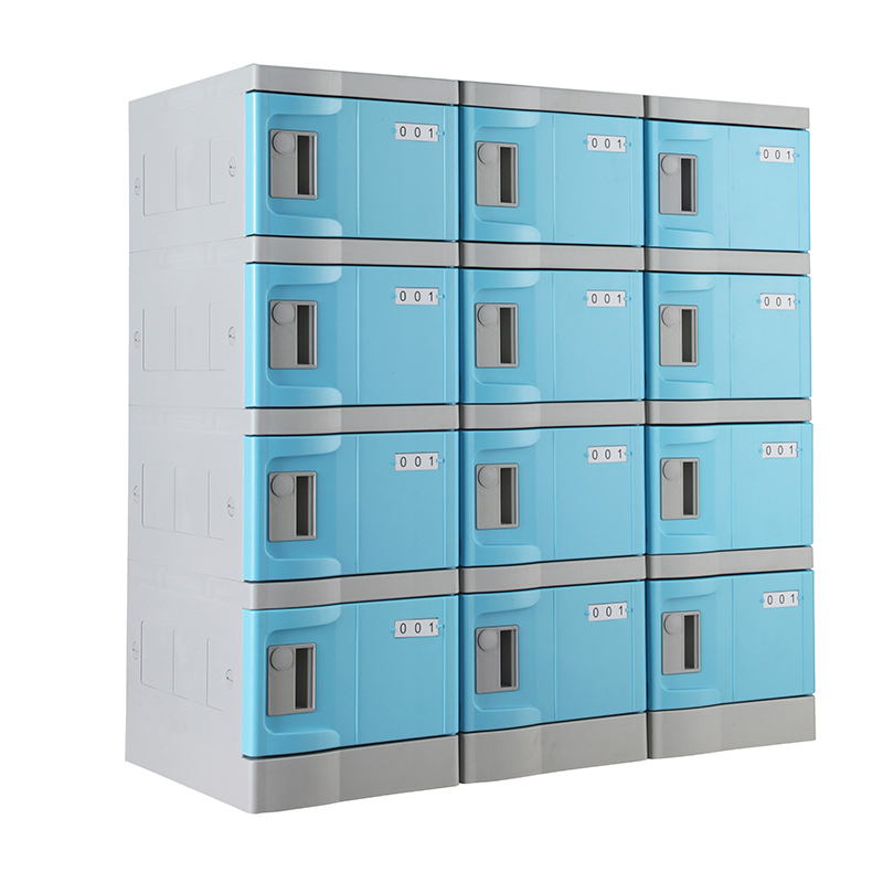 Light Blue T-280E Plastic Mini Lockers