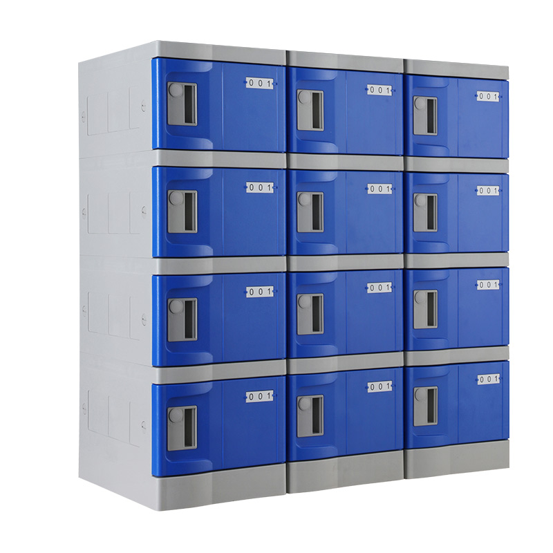 Navy Blue T-280E Plastic Mini Lockers