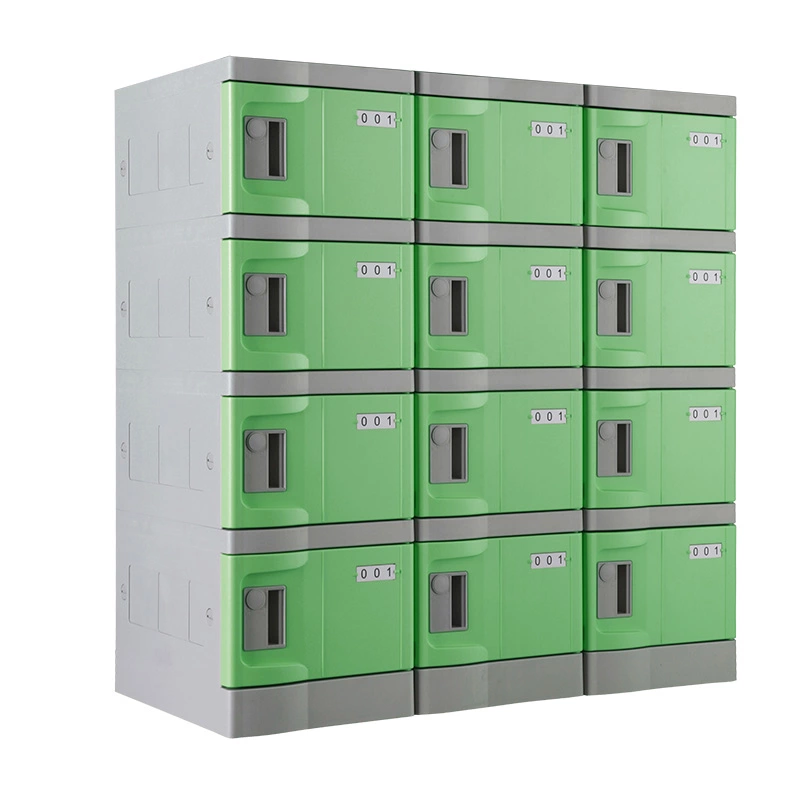 Green T-280E Plastic Mini Lockers