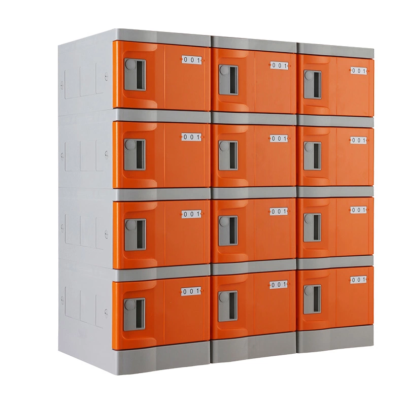 Orange T-280E Plastic Mini Lockers