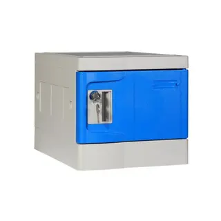 ABS Plastic Locker T-280E: 9 Doors, 9 Tiers, 1 Column, 280mm Width
