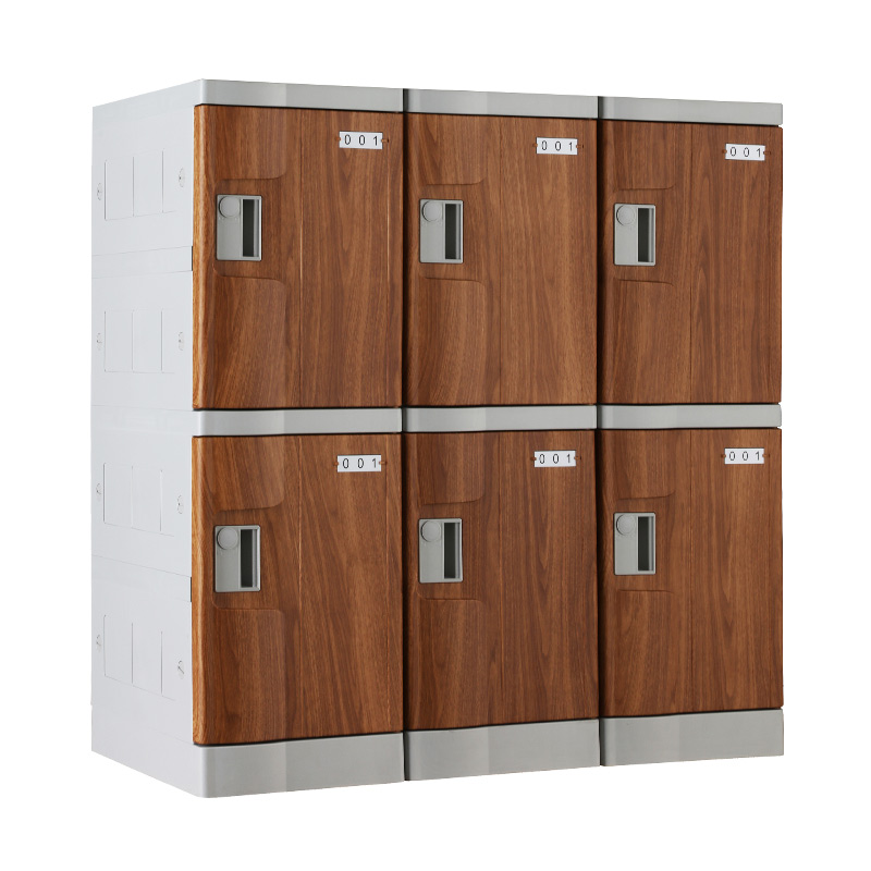 Wood Grain T-280S Gym Lockers