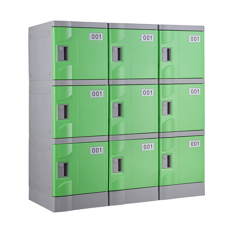 Light Green T-320E-42 Six Tiers Plastic Lockers
