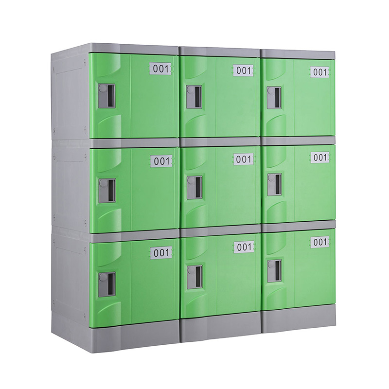 Light Green T-320E-50 Plastic Locker for Stadium